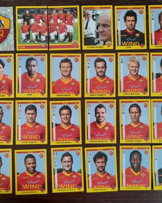 24 figurine Roma calciatori Panini 2009 2010