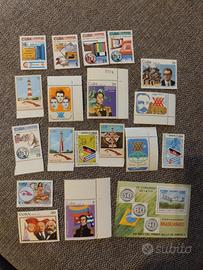 Lotto di francobolli cubani.