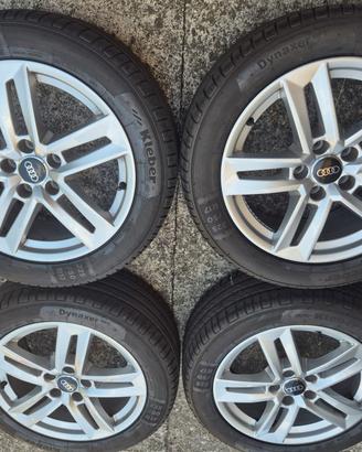 cerchi Audi A4 da 17 con gomme estive 