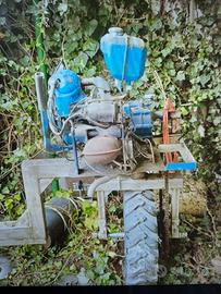 Carrello allaggio in acciaio motorizzato