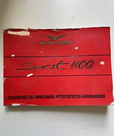 Manuale d’uso Moto Guzzi Sport 1100