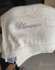 Copertine neonato blu marine