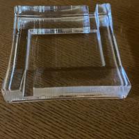 Posacenere cristallo design Cini Boeri