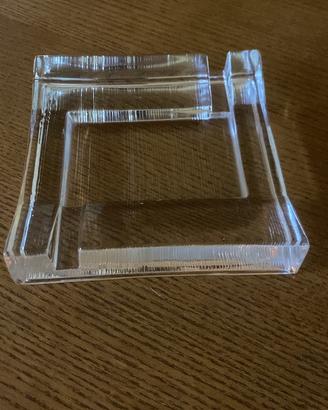 Posacenere cristallo design Cini Boeri