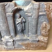 Sfondo tridimensionale per acquario tropicale