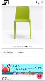 sedie da giardino Pedrali Snow