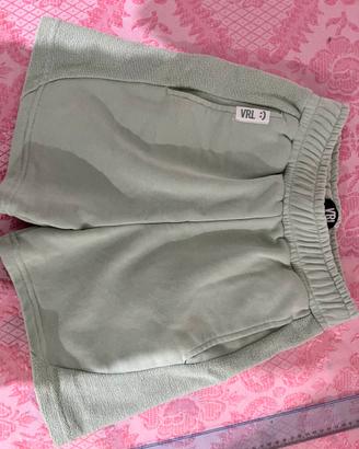 Pantaloncini sportivi VRL verde menta