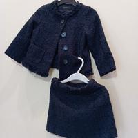 completo bimba giacca e gonna Benetton Class 