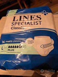 12 pacchi pannoloni x adulti Lines Classic pants