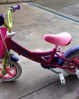 bici bimba 10 pollici