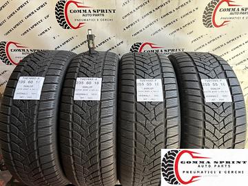 4 PNEUMATICI 235/60 255/55 R18 DUNLOP INVERNALI