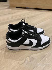Nike dunk low retro tg.47 colore panda