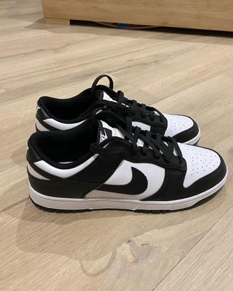 Nike dunk low retro tg.47 colore panda
