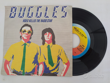 Video killed the radio star 45 giri