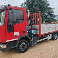 Iveco Eurocargo 90E17 Cassone + gru Cormach