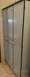 Scarpiera Armadio Vintage Celeste 76x35 h141 cm