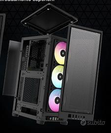 Case pc Corsair iCUE 2000D RGB AIRFLOW Mini-ITX
