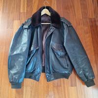 Giacca Aviatore Vintage in Pelle - Insolito & Avve