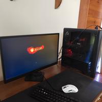 PC Gaming +Monitor HP Full HD 144hz