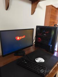 PC Gaming +Monitor HP Full HD 144hz