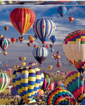 Puzzle 1500 pezzi cielo e mongolfiere (NUOVO)