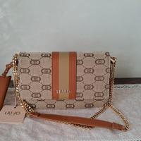 Borsa a tracolla Liu Jo beige marrone