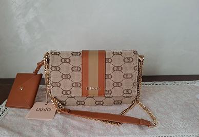 Borsa a tracolla Liu Jo beige marrone