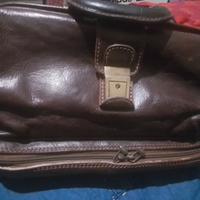 BORSA DA DOTTORE VINTAGE HENRY OXFORD IN CUOIO