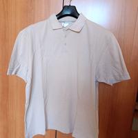 Polo ecru manica corta Domyos