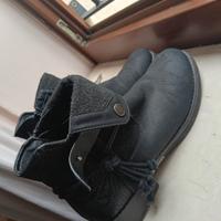 Stivaletto nero basso donna