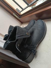 Stivaletto nero basso donna