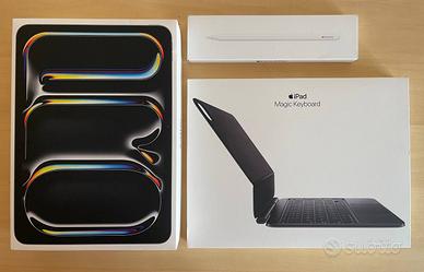 BATTERIA 100% iPad Pro 11 M4 512GB+Keyboard+Pencil