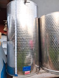serbatoio acciaio inox vinificazione 