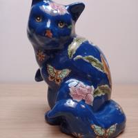 Gatto in ceramica