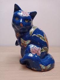 Gatto in ceramica