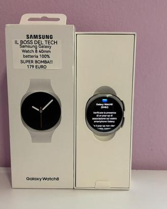 SUPER PREZZO Samsung watch 8 LTE (ritiro l'usato)