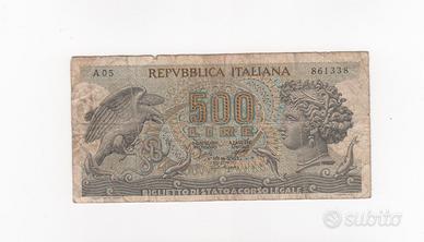 500 lire Aretusa