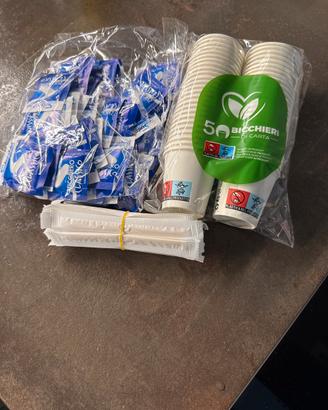 Kit 50 pezzi per macchina caffe