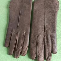 Guanti donna marroni 