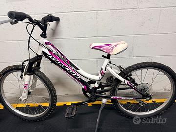 Bicicletta mtb bambina montana ruote 20