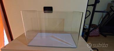 acquario tronchi mangrovia e filtro eheim