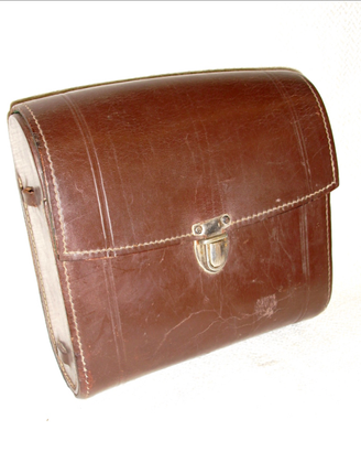 Magnifica borsa FOTOCAMERA VINTAGE in pelle
