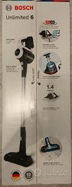 scopa elettrica aspirapolvere BOSCH UNLIMITED 6