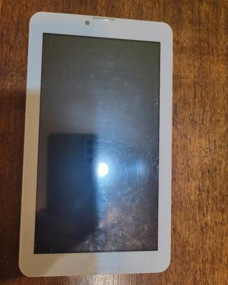 Tablet 7” bianco non funzionante, per pezzi di r