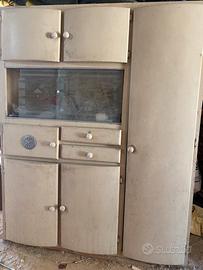 Credenza dispensa anni 50 vintage