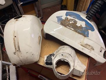 Vespa px scocca parafango coprimanubrio