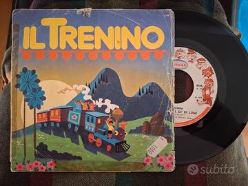 Disco vintage 45 giri: "Il trenino" "E verrà .....