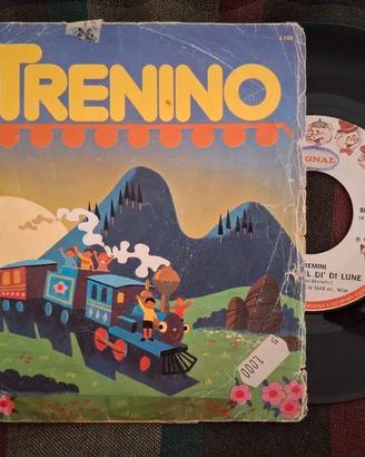 Disco vintage 45 giri: "Il trenino" "E verrà .....