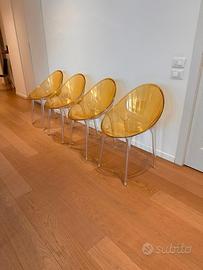 4 sedie Kartell Mr. Impossible –  Philippe Starck
