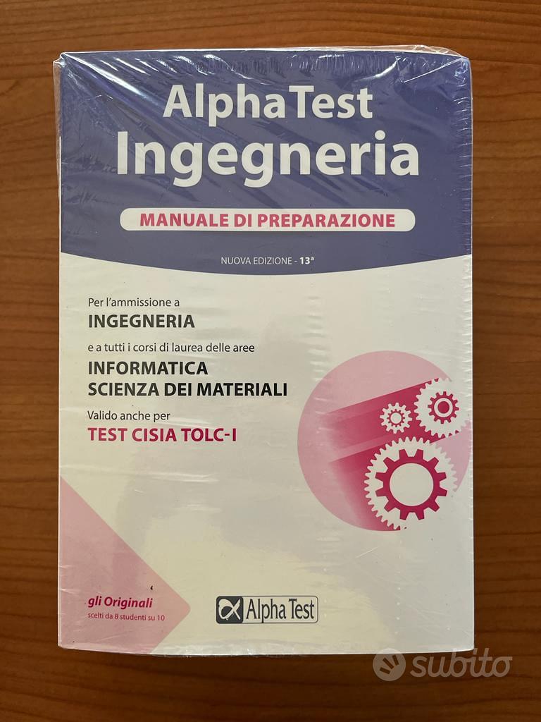 Alpha Test Ingegneria / TOLC-I / Ingegneria - Libri e Riviste In vendita a  Vicenza